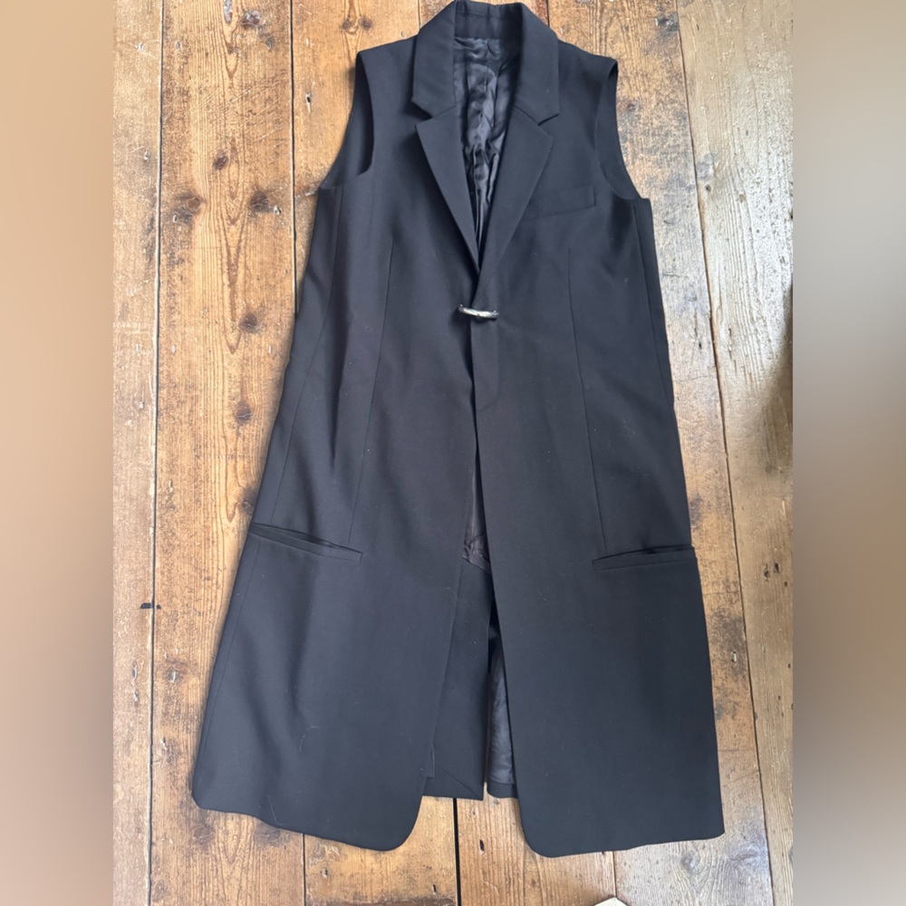 Acne Studios Black Vest Size 34